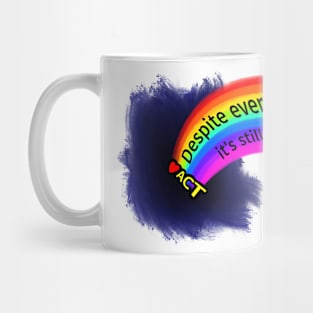 Stay Determined, Inspired by Undertale Mug